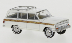 Brekina 19870 - H0 - Jeep Wagoneer B Woody - weiß mit Holzstreifen